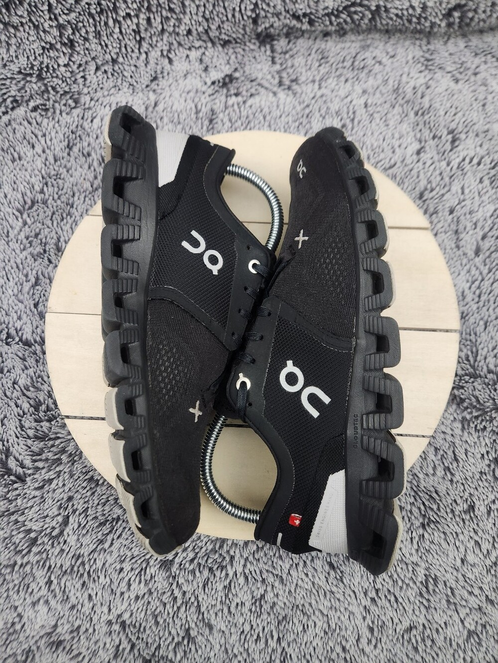 On Cloud X 3 Running Shoes Black Women's Size 8.5 - Picture 6 of 9